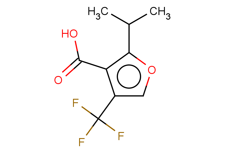 2-(propan-2-yl)-4-(trifluoromethyl)furan-3-carboxylic acid