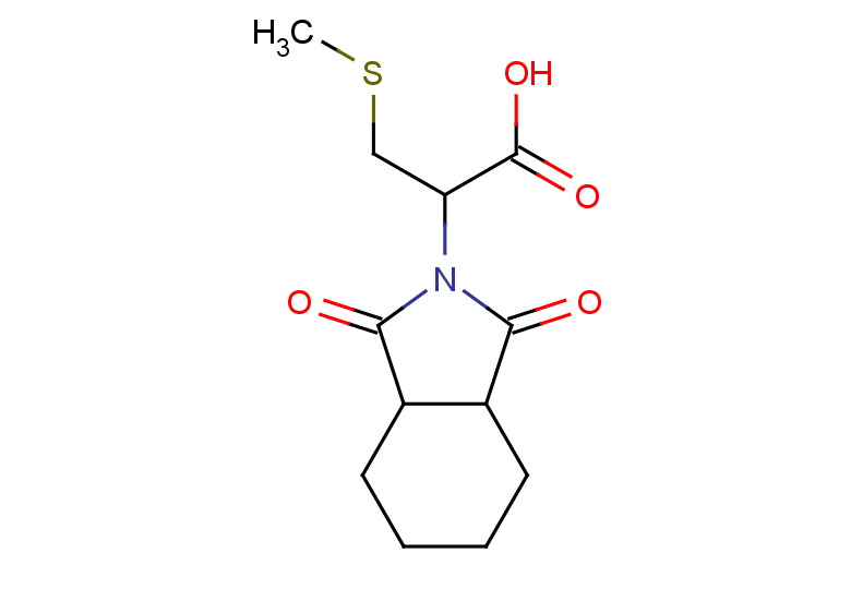 2-(1,3-dioxo-octahydro-1H-isoindol-2-yl)-3-(methylsulfanyl)propanoic acid