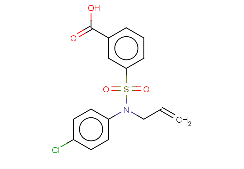 3-[(4-chlorophenyl)(prop-2-en-1-yl)sulfamoyl]benzoic acid