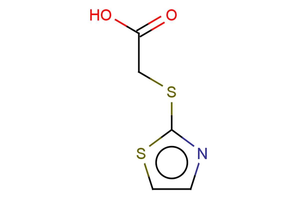2-(1,3-thiazol-2-ylsulfanyl)acetic acid