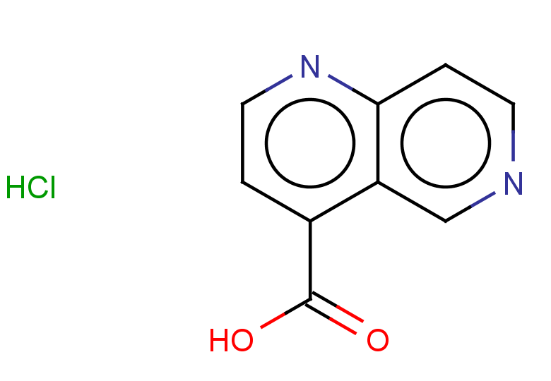 1,6-naphthyridine-4-carboxylic acid hydrochloride