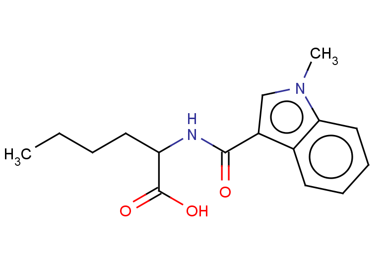2-[(1-methyl-1H-indol-3-yl)formamido]hexanoic acid
