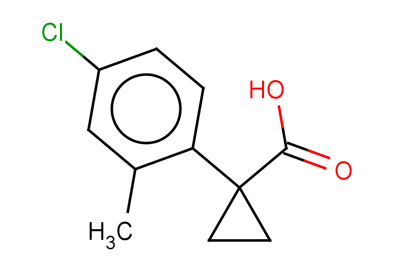 1-(4-chloro-2-methylphenyl)cyclopropane-1-carboxylic acid