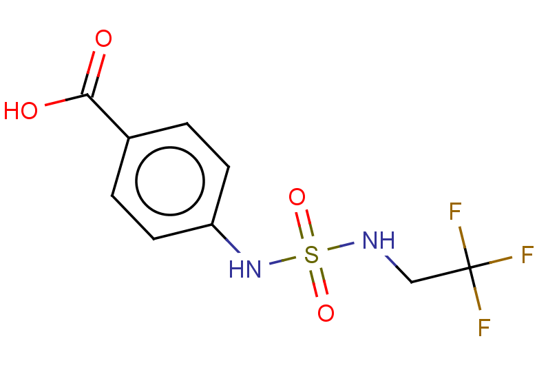 4-{[(2,2,2-trifluoroethyl)sulfamoyl]amino}benzoic acid