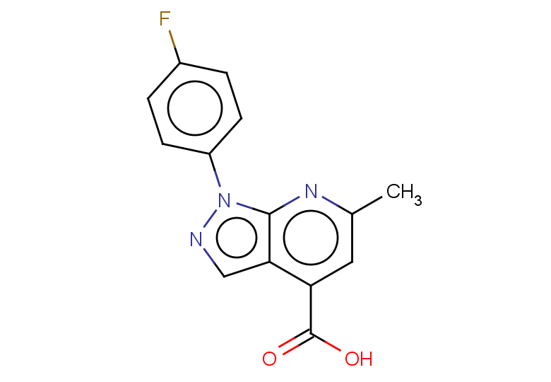 1-(4-fluorophenyl)-6-methyl-1H-pyrazolo[3,4-b]pyridine-4-carboxylic acid
