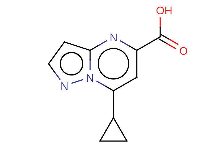 7-cyclopropylpyrazolo[1,5-a]pyrimidine-5-carboxylic acid