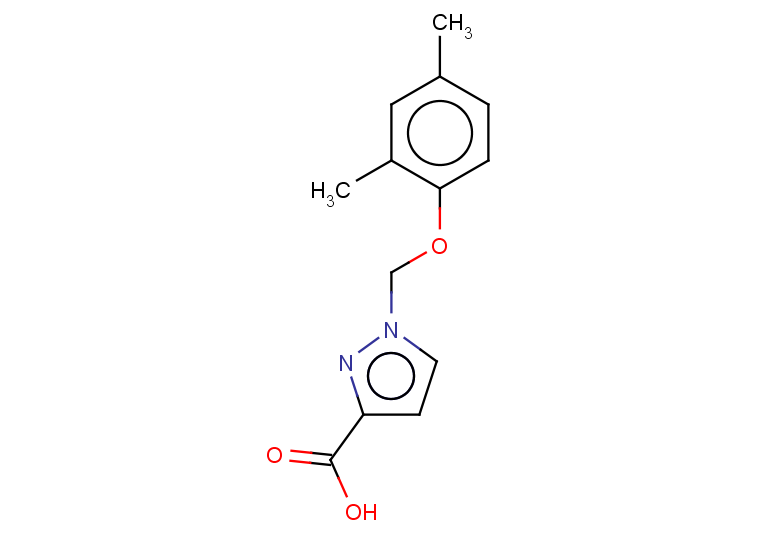 1-(2,4-dimethylphenoxymethyl)-1H-pyrazole-3-carboxylic acid