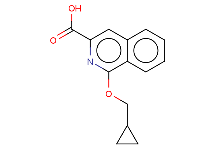 1-(cyclopropylmethoxy)isoquinoline-3-carboxylic acid