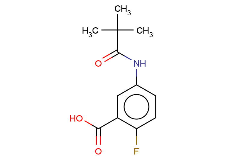 5-(2,2-dimethylpropanamido)-2-fluorobenzoic acid
