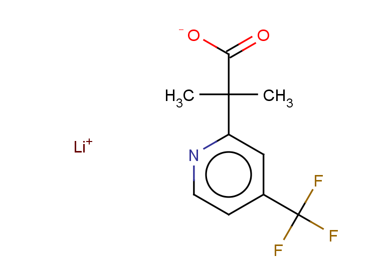 lithium 2-methyl-2-[4-(trifluoromethyl)pyridin-2-yl]propanoate