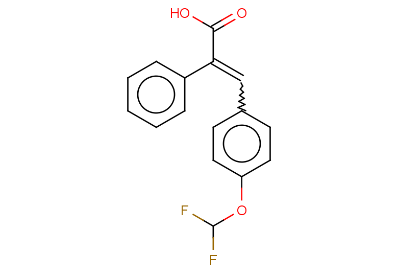 3-[4-(difluoromethoxy)phenyl]-2-phenylprop-2-enoic acid