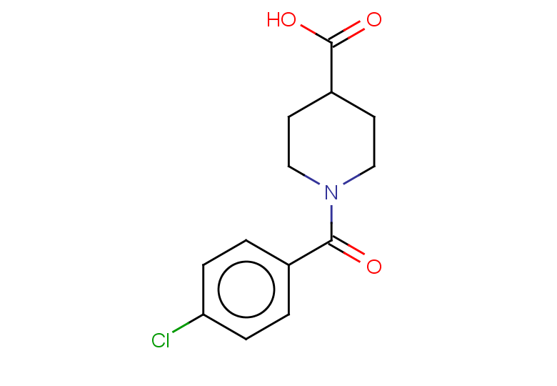 1-(4-chlorobenzoyl)piperidine-4-carboxylic acid