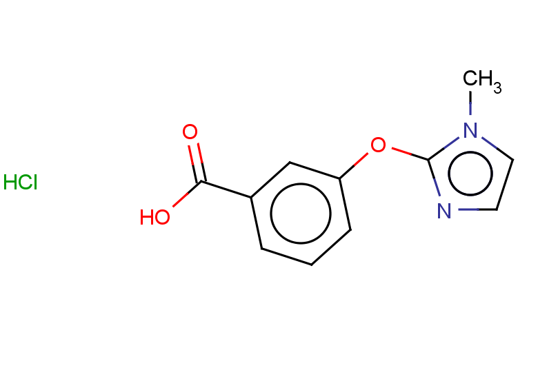 3-[(1-methyl-1H-imidazol-2-yl)oxy]benzoic acid hydrochloride