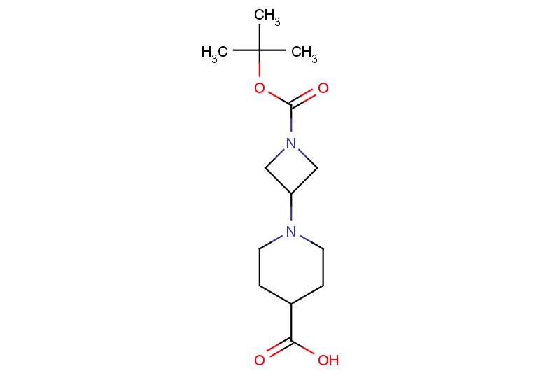 1-{1-[(tert-butoxy)carbonyl]azetidin-3-yl}piperidine-4-carboxylic acid
