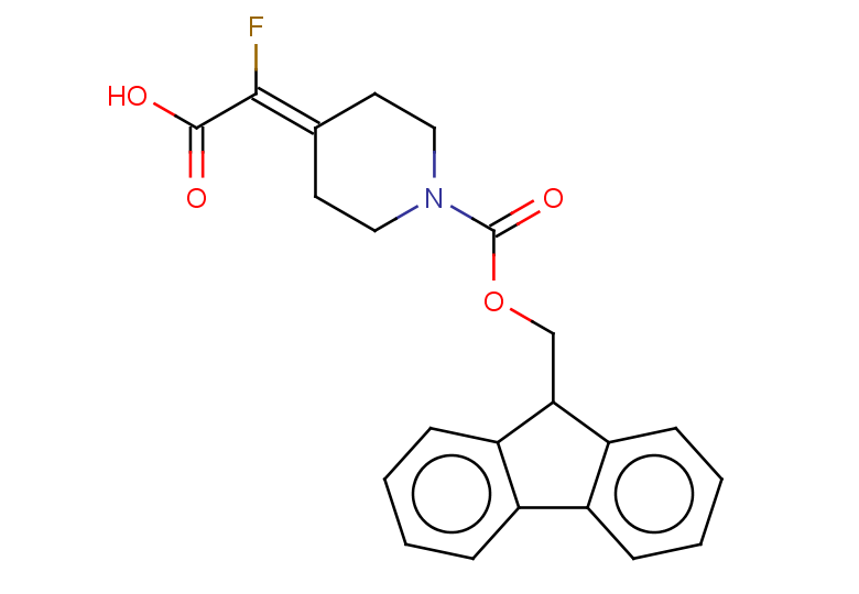 2-(1-{[(9H-fluoren-9-yl)methoxy]carbonyl}piperidin-4-ylidene)-2-fluoroacetic acid