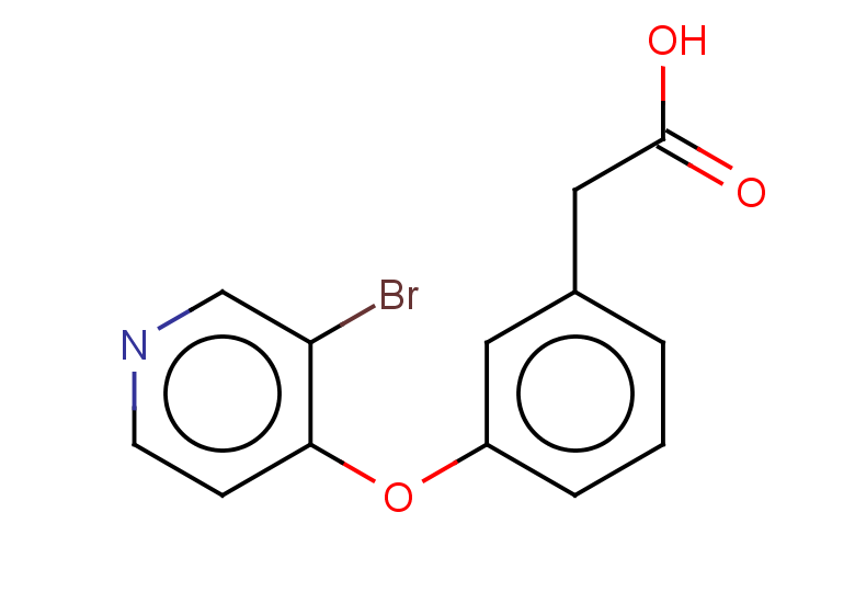 2-{3-[(3-bromopyridin-4-yl)oxy]phenyl}acetic acid