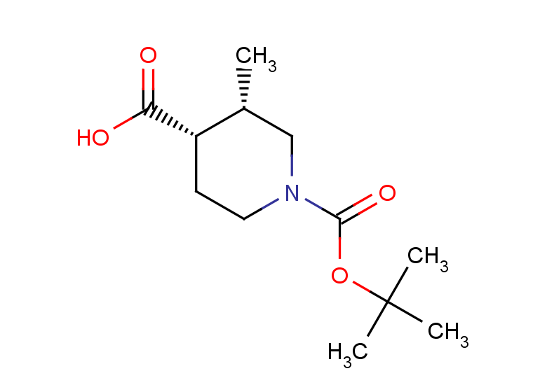 rac-(3R,4R)-1-[(tert-butoxy)carbonyl]-3-methylpiperidine-4-carboxylic acid, cis