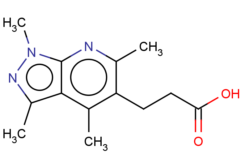 3-{tetramethyl-1H-pyrazolo[3,4-b]pyridin-5-yl}propanoic acid