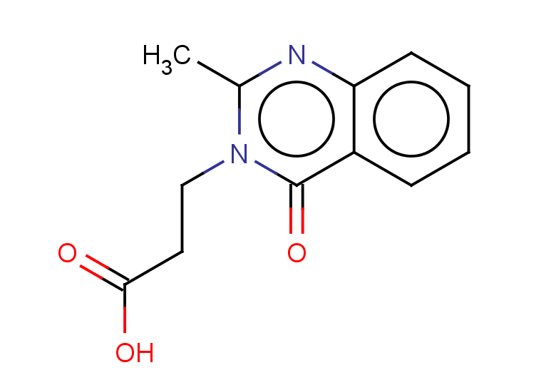 3-(2-methyl-4-oxo-3,4-dihydroquinazolin-3-yl)propanoic acid