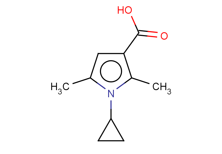 1-cyclopropyl-2,5-dimethyl-1H-pyrrole-3-carboxylic acid