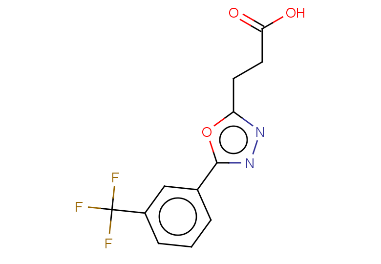 3-{5-[3-(trifluoromethyl)phenyl]-1,3,4-oxadiazol-2-yl}propanoic acid