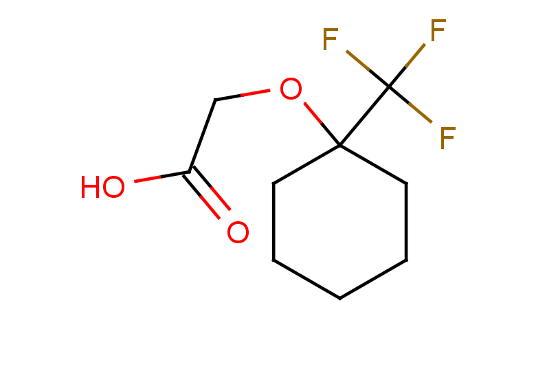 2-{[1-(trifluoromethyl)cyclohexyl]oxy}acetic acid