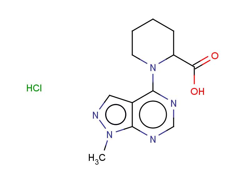 1-{1-methyl-1H-pyrazolo[3,4-d]pyrimidin-4-yl}piperidine-2-carboxylic acid hydrochloride