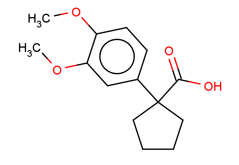 1-(3,4-dimethoxyphenyl)cyclopentane-1-carboxylic acid