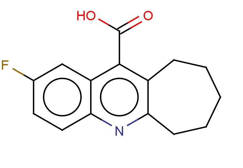 2-fluoro-6H,7H,8H,9H,10H-cyclohepta[b]quinoline-11-carboxylic acid