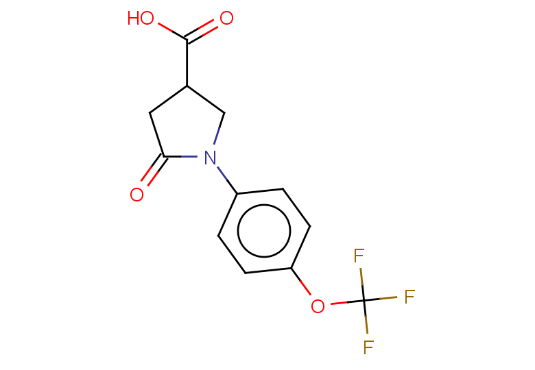 5-oxo-1-[4-(trifluoromethoxy)phenyl]pyrrolidine-3-carboxylic acid