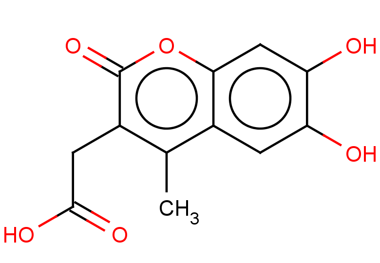2-(6,7-dihydroxy-4-methyl-2-oxo-2H-chromen-3-yl)acetic acid