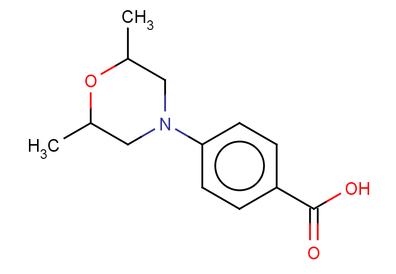 4-(2,6-dimethylmorpholin-4-yl)benzoic acid