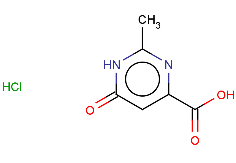 2-methyl-6-oxo-1,6-dihydropyrimidine-4-carboxylic acid hydrochloride