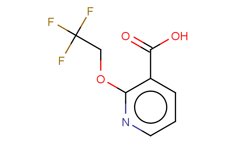 2-(2,2,2-trifluoroethoxy)pyridine-3-carboxylic acid