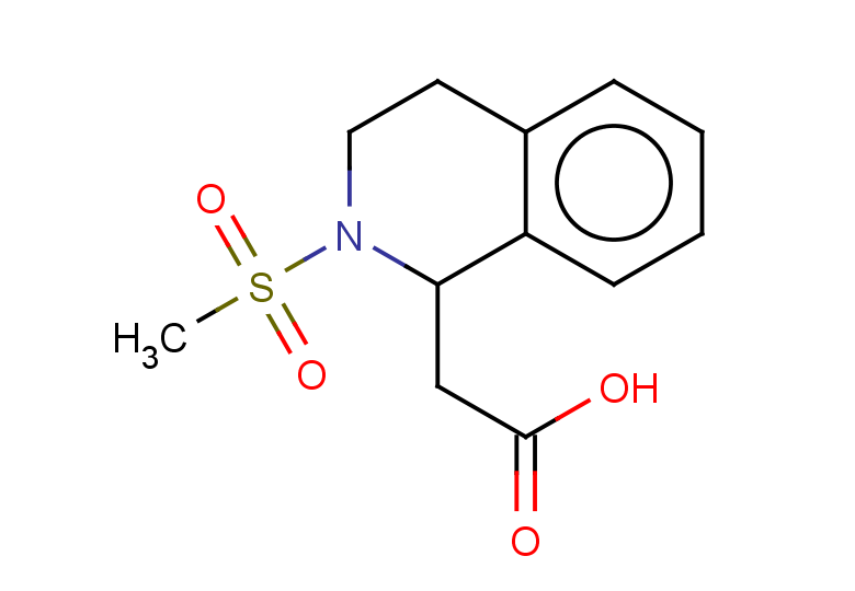 2-(2-methanesulfonyl-1,2,3,4-tetrahydroisoquinolin-1-yl)acetic acid