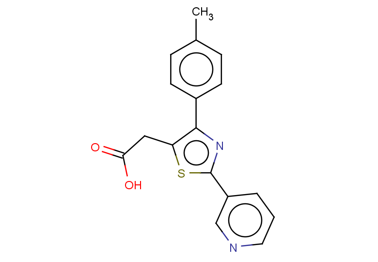 2-[4-(4-methylphenyl)-2-(pyridin-3-yl)-1,3-thiazol-5-yl]acetic acid
