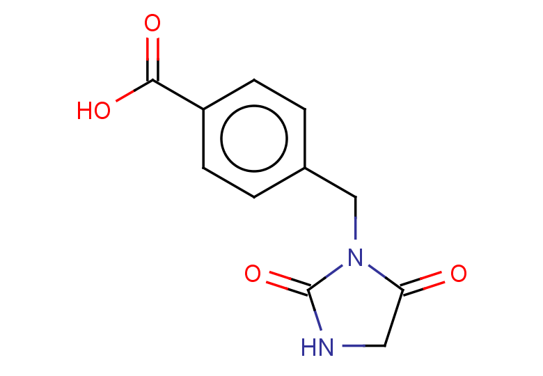 4-[(2,5-dioxoimidazolidin-1-yl)methyl]benzoic acid