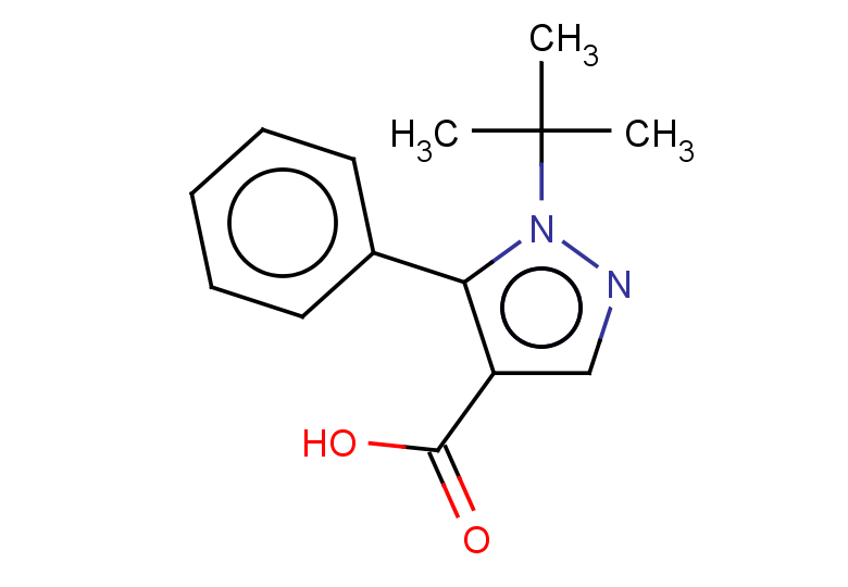 1-tert-butyl-5-phenyl-1H-pyrazole-4-carboxylic acid