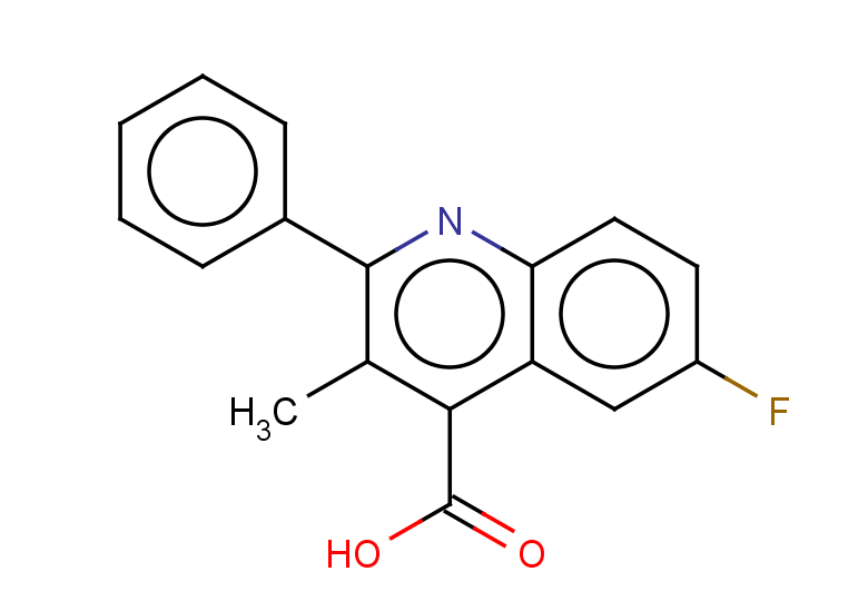 6-fluoro-3-methyl-2-phenylquinoline-4-carboxylic acid