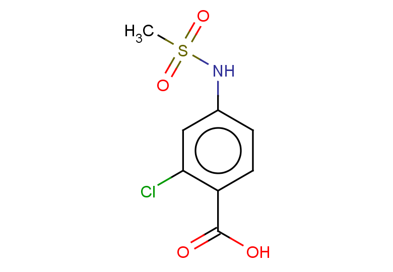 2-chloro-4-methanesulfonamidobenzoic acid