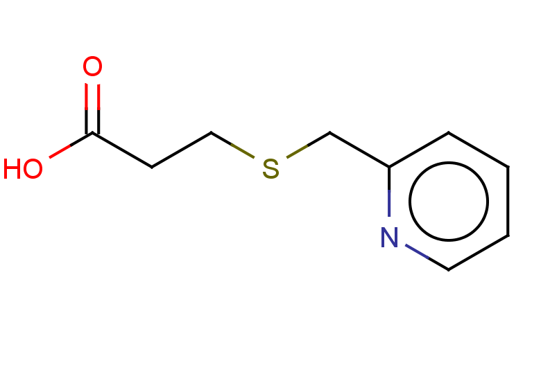 3-[(pyridin-2-ylmethyl)sulfanyl]propanoic acid