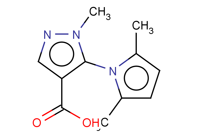 5-(2,5-dimethyl-1H-pyrrol-1-yl)-1-methyl-1H-pyrazole-4-carboxylic acid