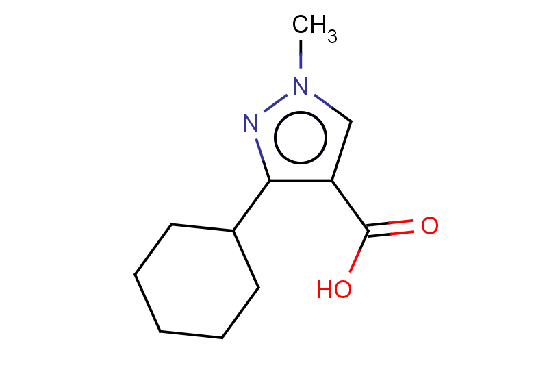 3-cyclohexyl-1-methyl-1H-pyrazole-4-carboxylic acid