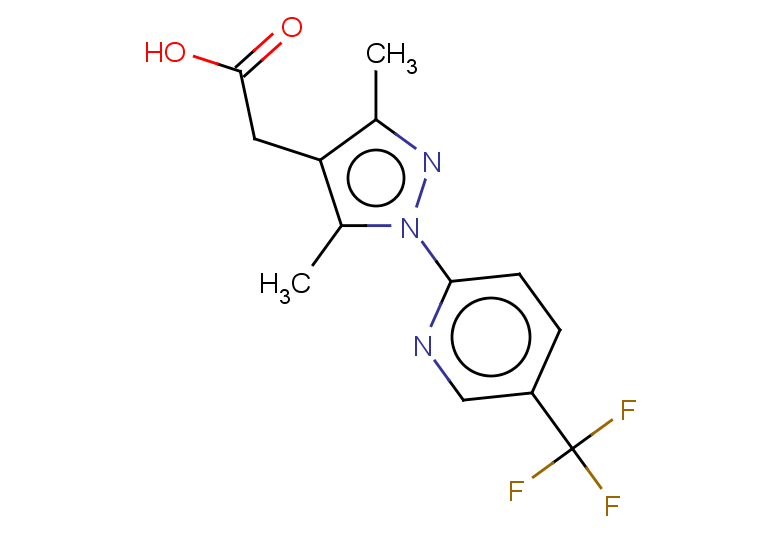 2-{3,5-dimethyl-1-[5-(trifluoromethyl)pyridin-2-yl]-1H-pyrazol-4-yl}acetic acid