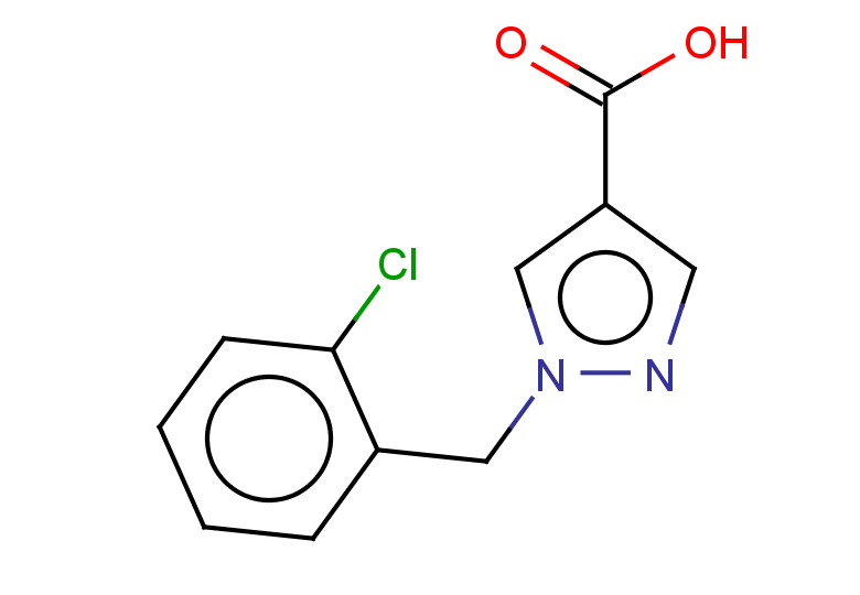1-[(2-chlorophenyl)methyl]-1H-pyrazole-4-carboxylic acid