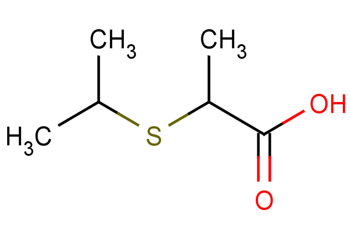 2-(propan-2-ylsulfanyl)propanoic acid
