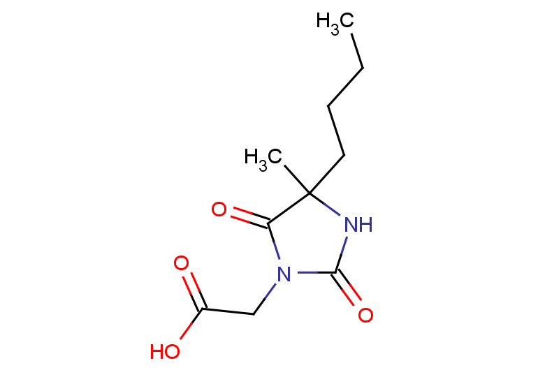 2-(4-butyl-4-methyl-2,5-dioxoimidazolidin-1-yl)acetic acid