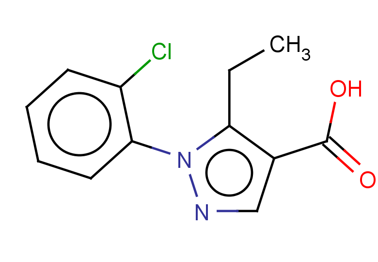 1-(2-chlorophenyl)-5-ethyl-1H-pyrazole-4-carboxylic acid