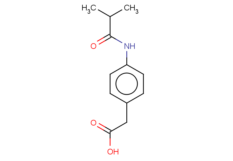 2-[4-(2-methylpropanamido)phenyl]acetic acid