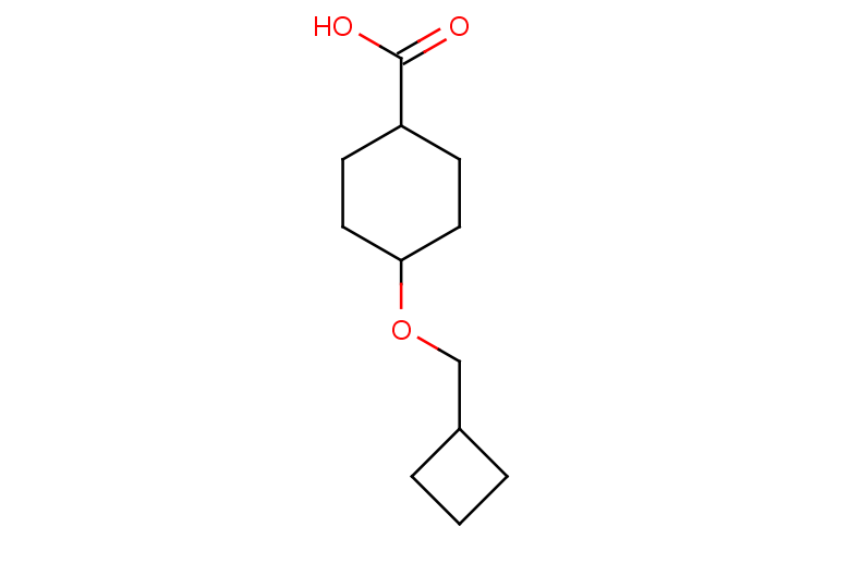4-(cyclobutylmethoxy)cyclohexane-1-carboxylic acid, Mixture of diastereomers